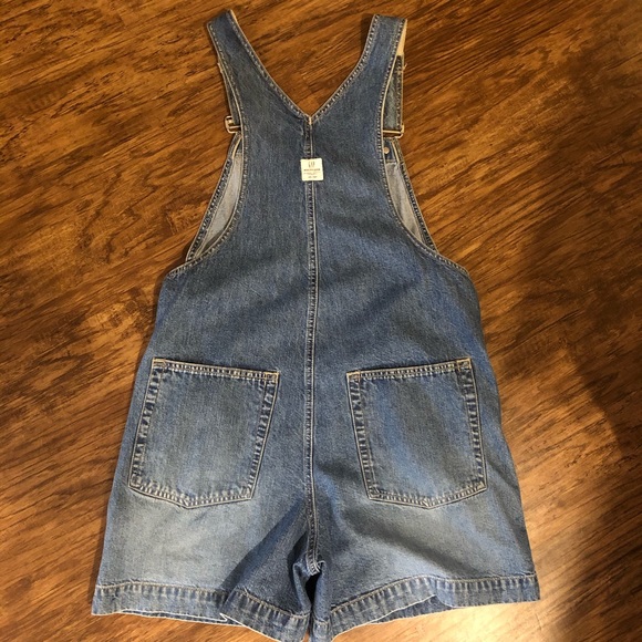 Vintage GAP 90’s overall shorts - Size Medium - Picture 4 of 7